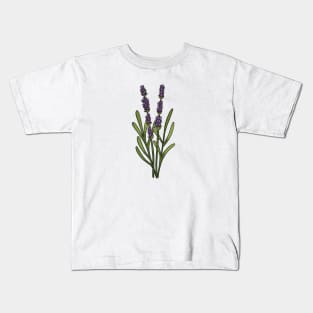 Lavender Kids T-Shirt